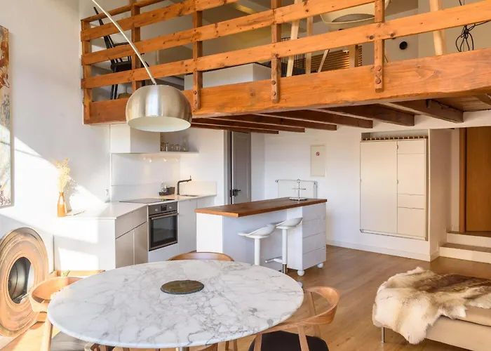 Rue Du Centre - Lumineux Duplex Centre 公寓 *